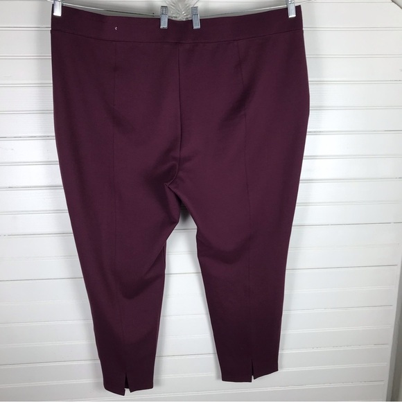 Curvy Appeal Tummy Tucking Legging Burgundy Nro 120246 - Picture 3 of 5